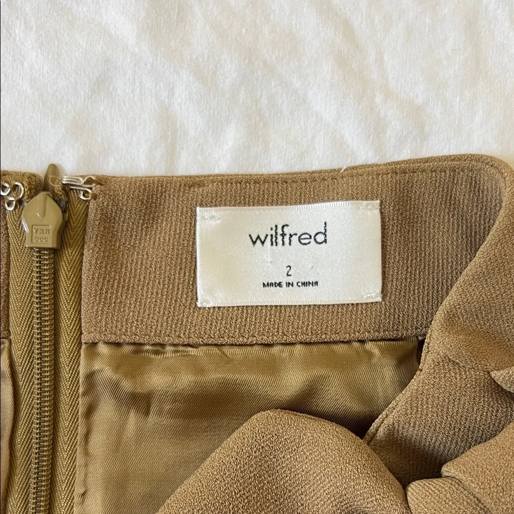 Wilfred Tie-Front Mini Skirt, 2